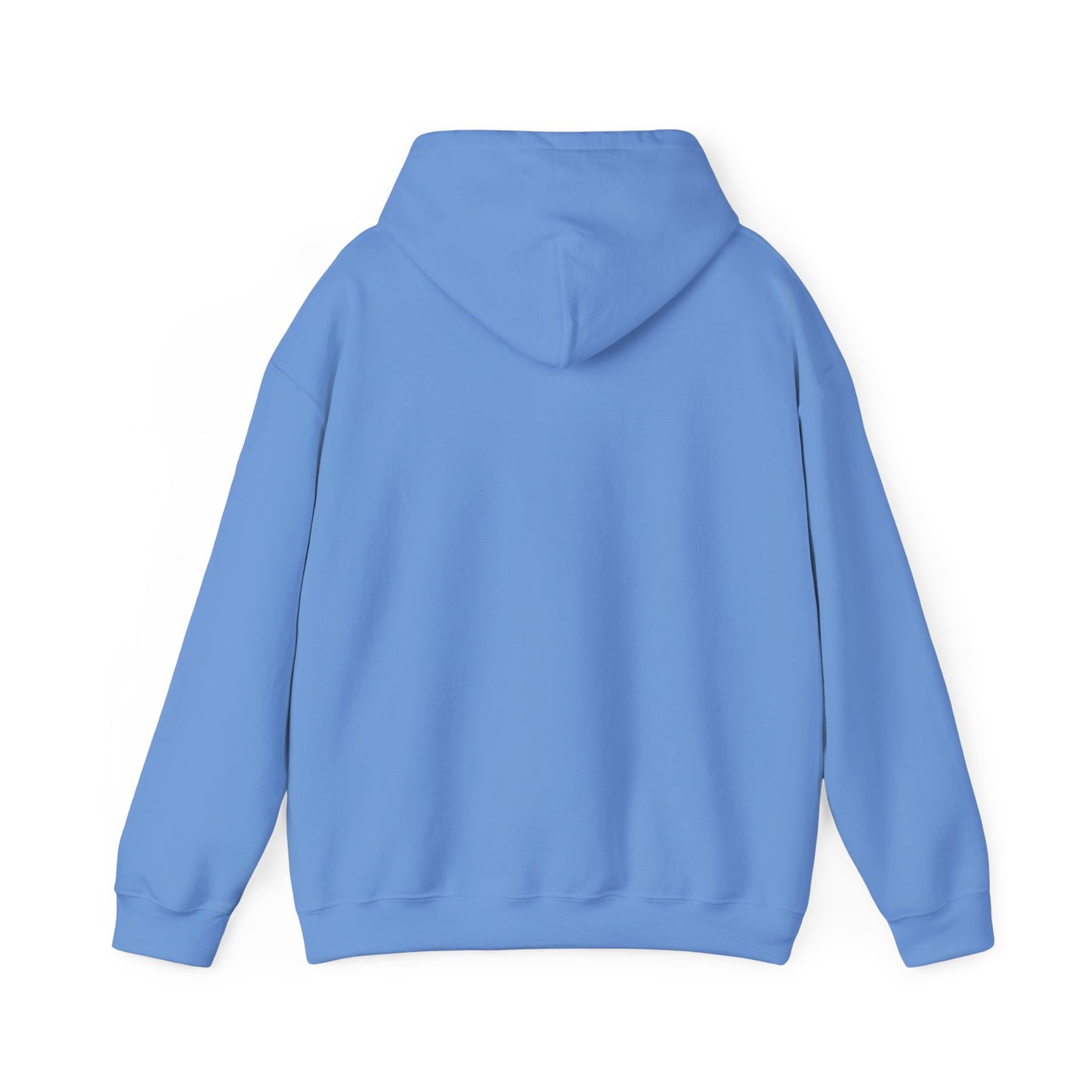 Minimalist Unisex Heavy Blend Hoodie - Soft White Sweatshirt for Casual Style