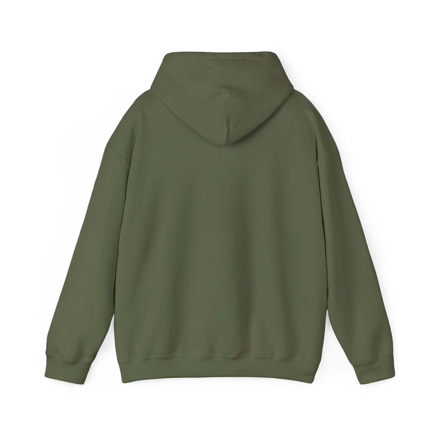 Minimalist Unisex Heavy Blend Hoodie - Soft White Sweatshirt for Casual Style