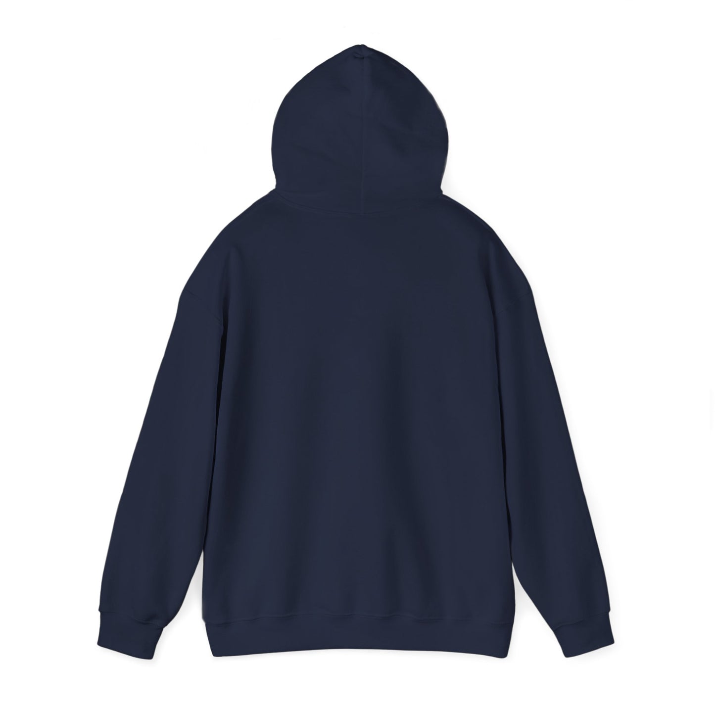 Minimalist Unisex Heavy Blend Hoodie - Soft White Sweatshirt for Casual Style
