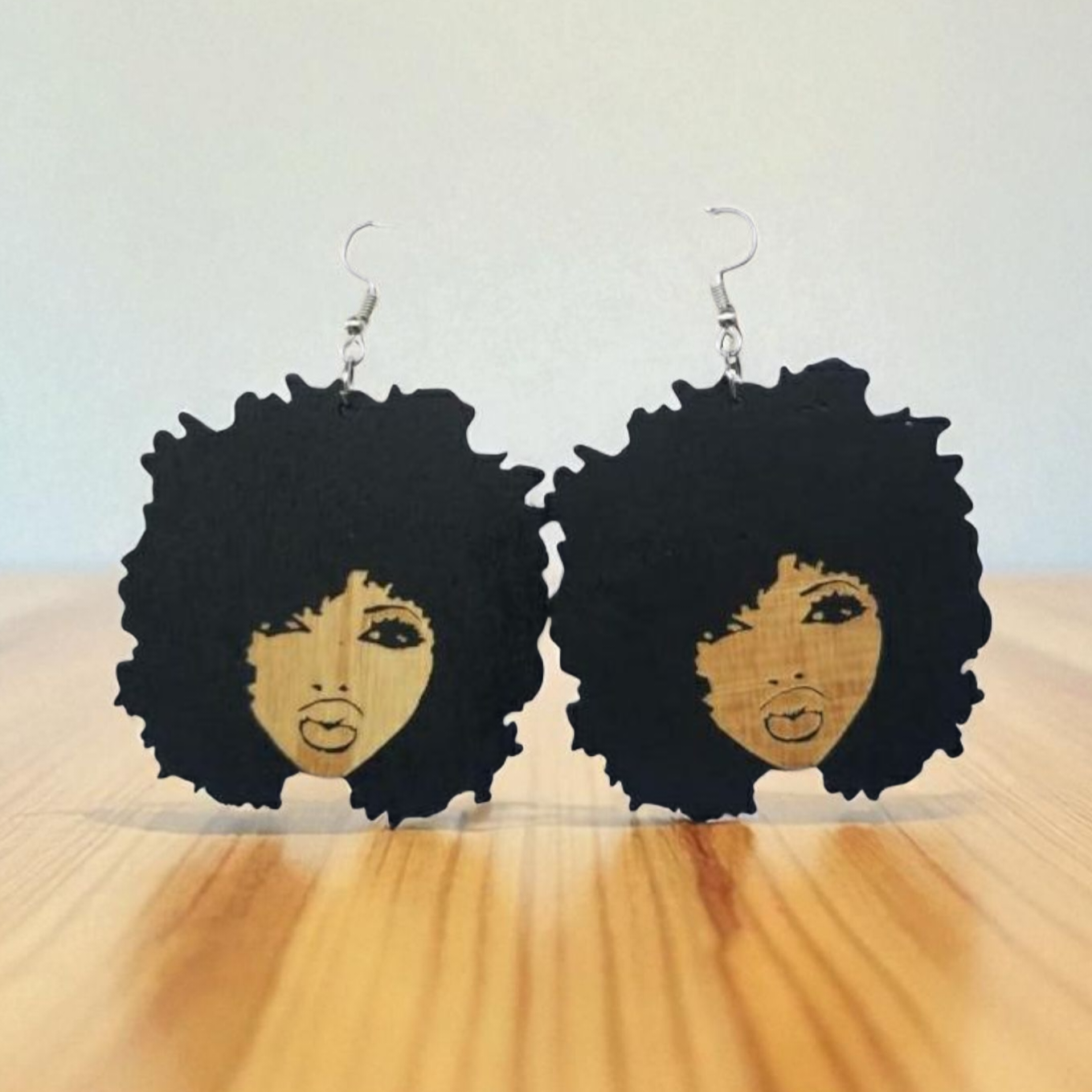 Afro Queen Statement Earrings.Lightweight, Bold & Unapologetically You