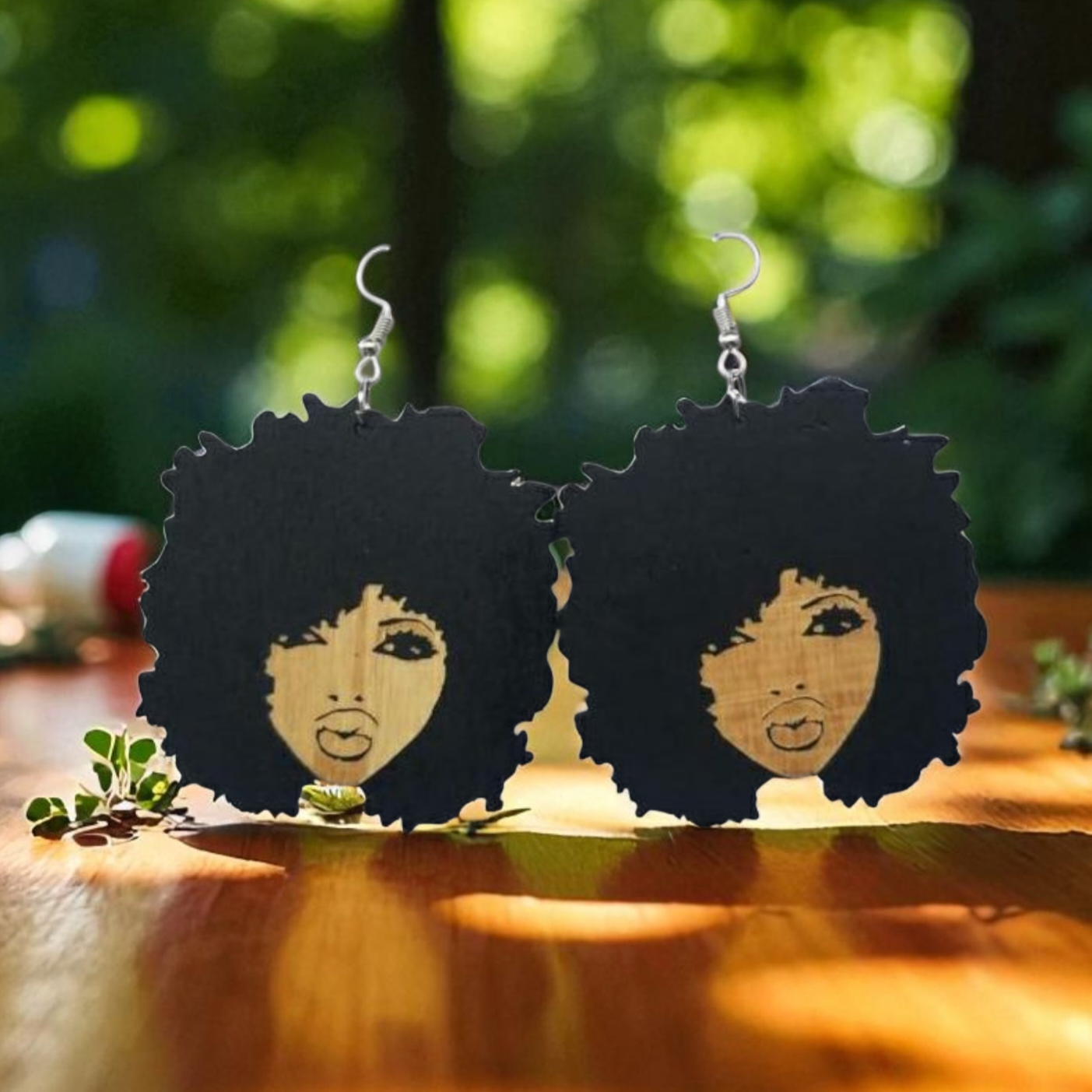 Afro Queen Statement Earrings.Lightweight, Bold & Unapologetically You
