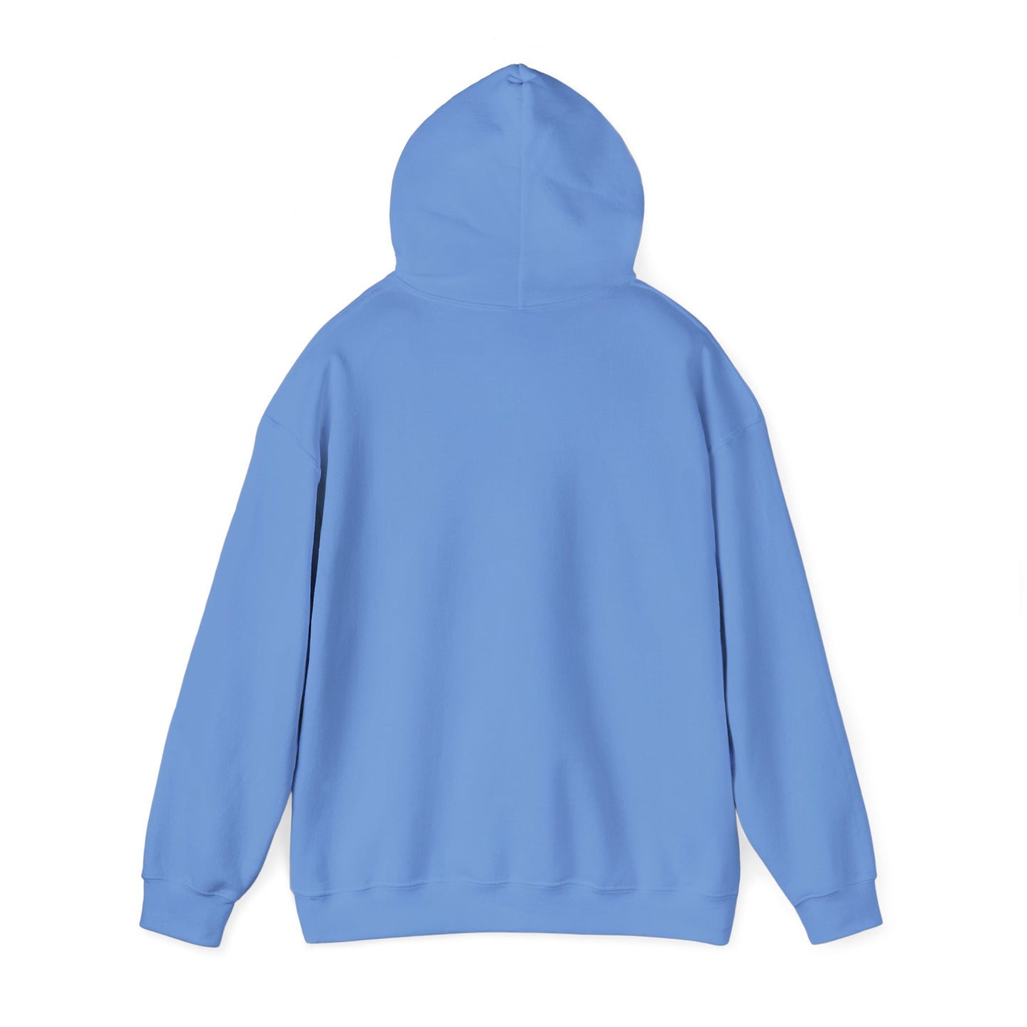 Minimalist Unisex Heavy Blend Hoodie - Soft White Sweatshirt for Casual Style