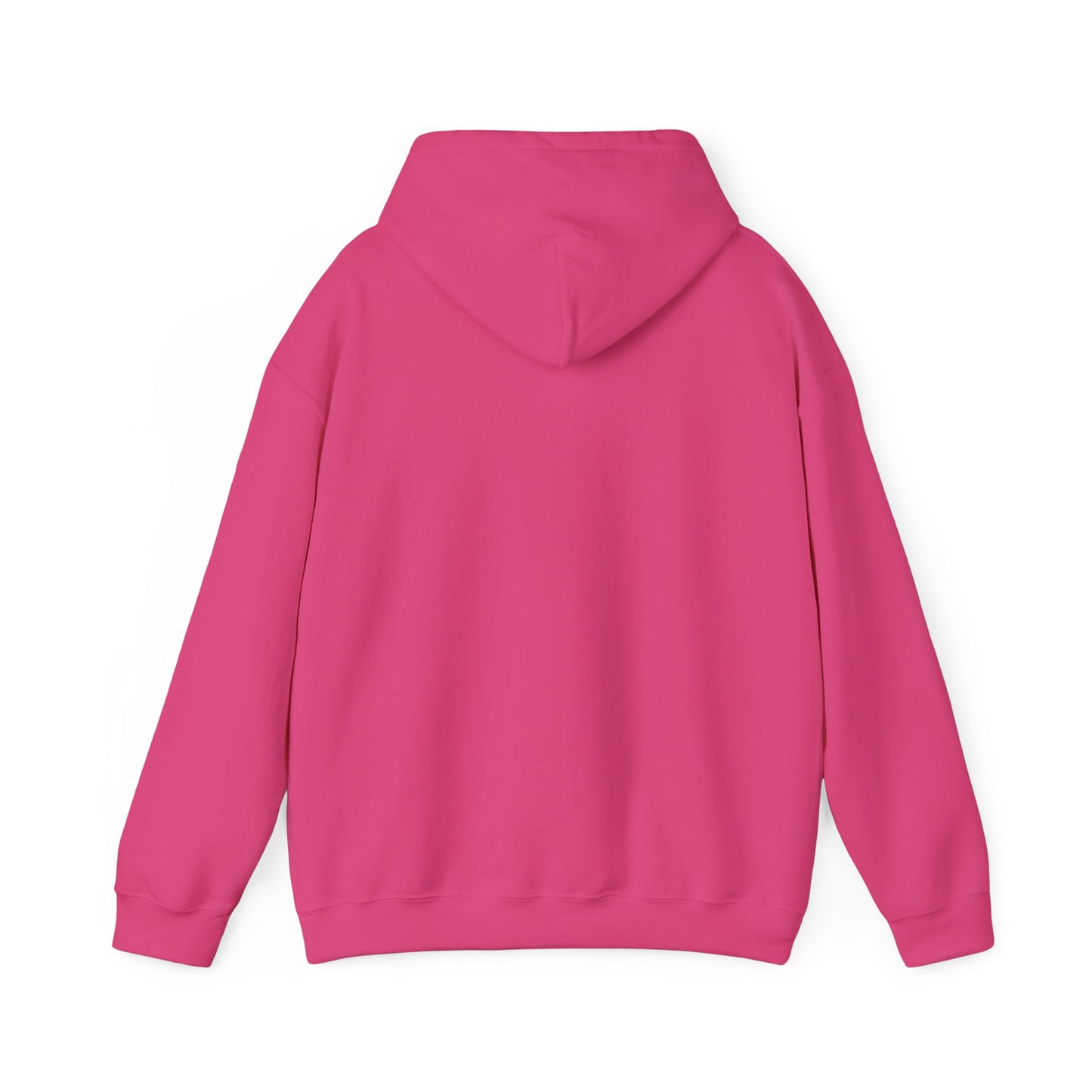 Minimalist Unisex Heavy Blend Hoodie - Soft White Sweatshirt for Casual Style