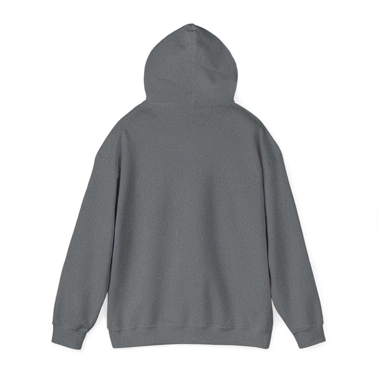 Minimalist Unisex Heavy Blend Hoodie - Soft White Sweatshirt for Casual Style