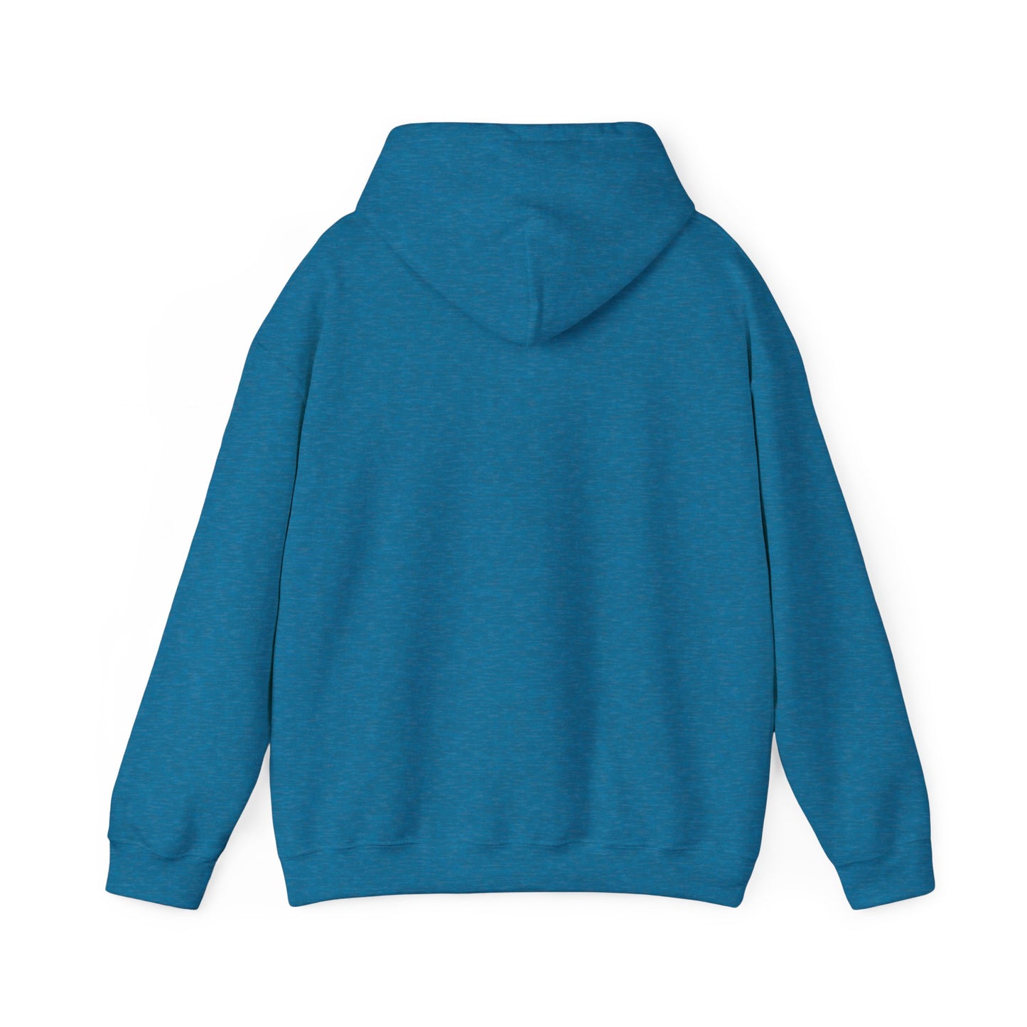 Minimalist Unisex Heavy Blend Hoodie - Soft White Sweatshirt for Casual Style