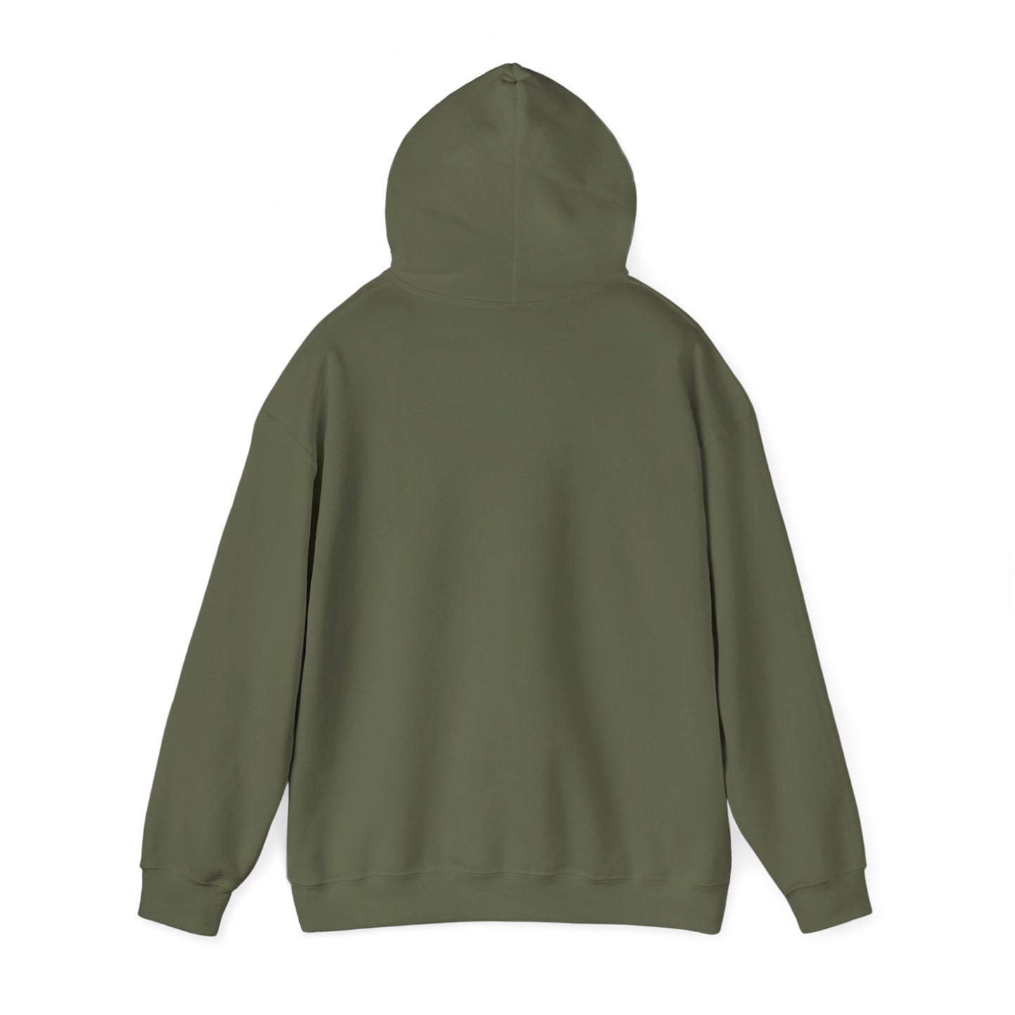 Minimalist Unisex Heavy Blend Hoodie - Soft White Sweatshirt for Casual Style