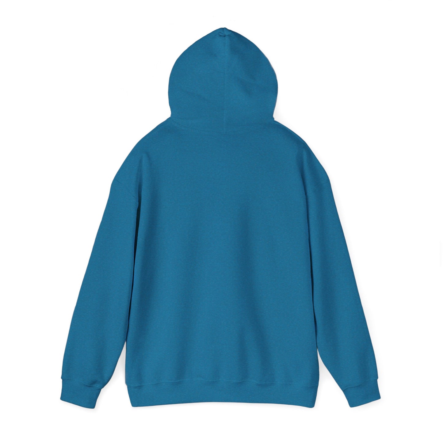 Minimalist Unisex Heavy Blend Hoodie - Soft White Sweatshirt for Casual Style