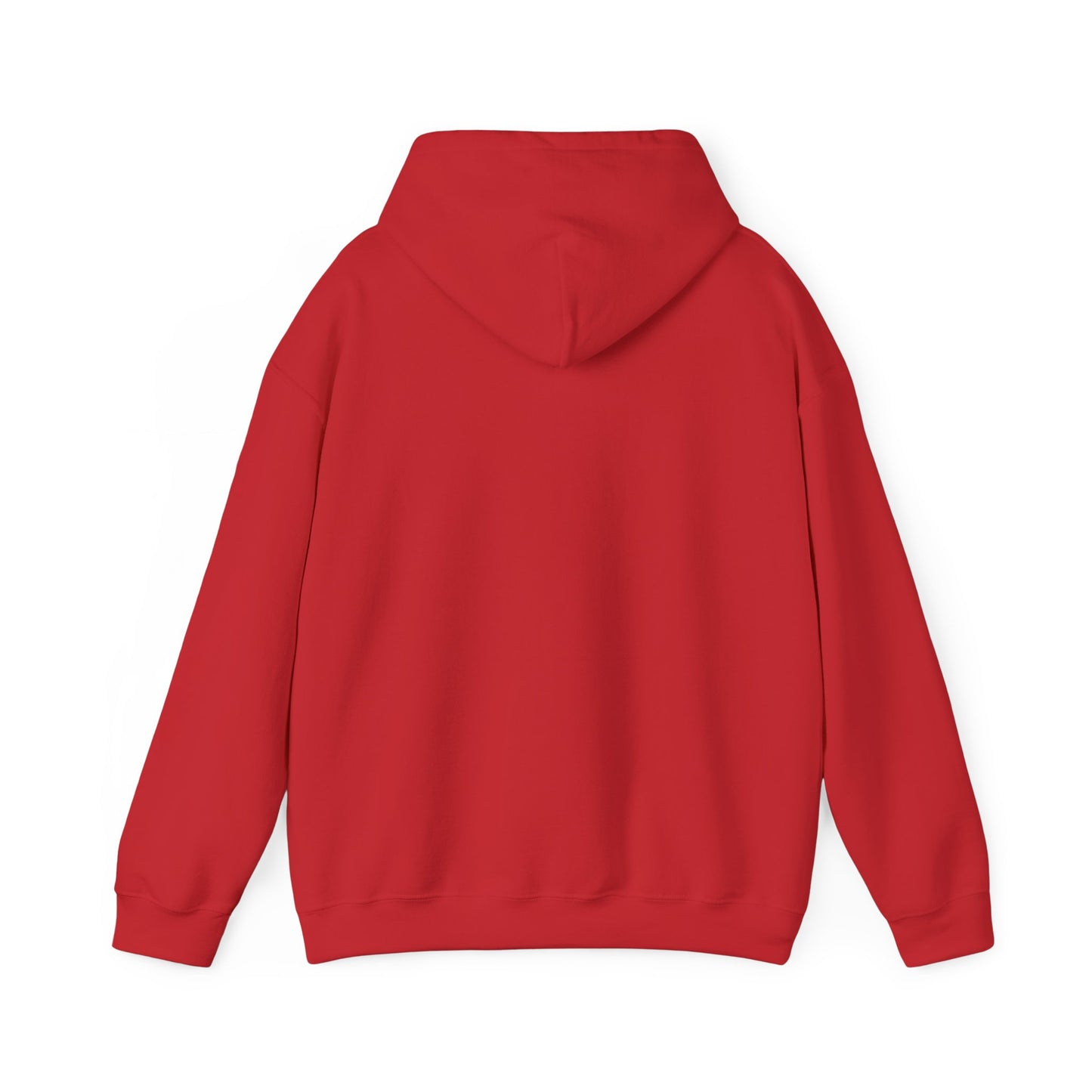 Minimalist Unisex Heavy Blend Hoodie - Soft White Sweatshirt for Casual Style