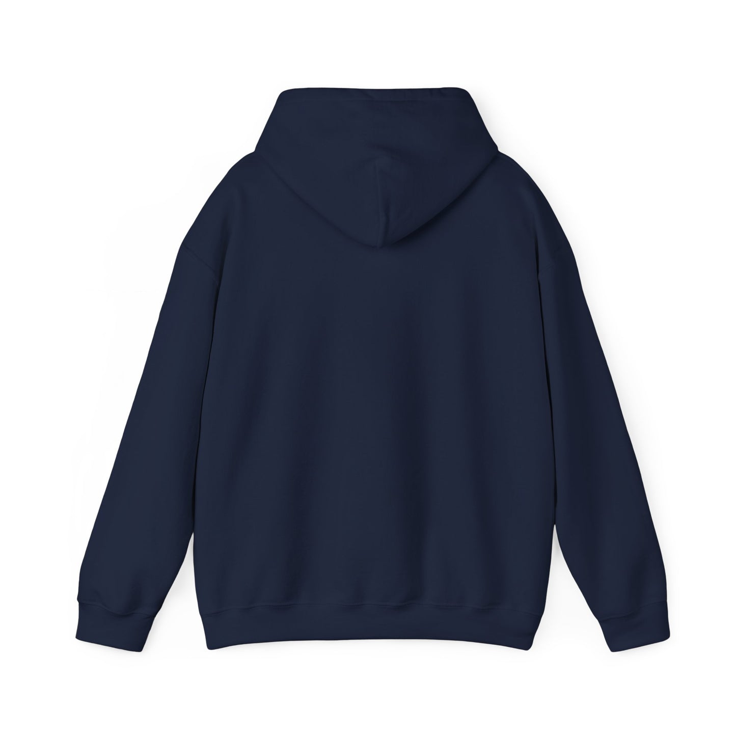 Minimalist Unisex Heavy Blend Hoodie - Soft White Sweatshirt for Casual Style
