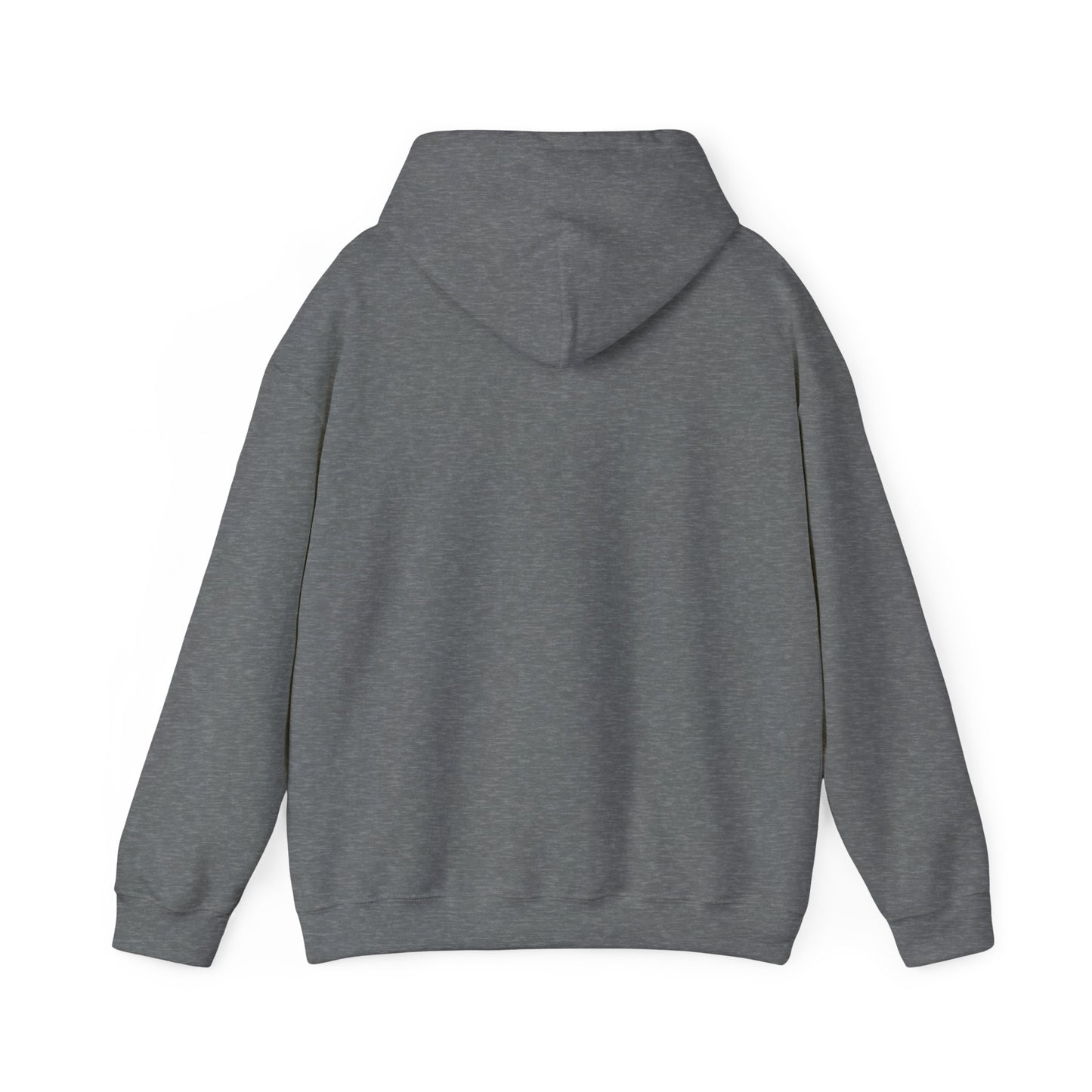 Minimalist Unisex Heavy Blend Hoodie - Soft White Sweatshirt for Casual Style