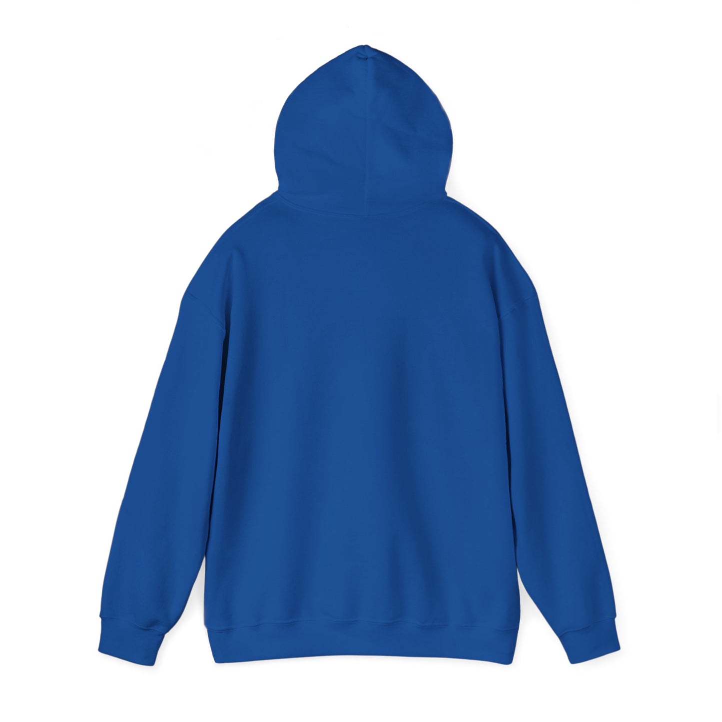 Minimalist Unisex Heavy Blend Hoodie - Soft White Sweatshirt for Casual Style
