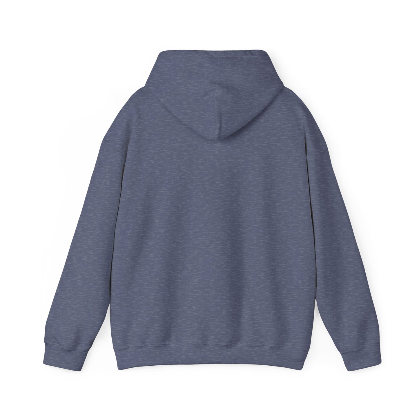 Minimalist Unisex Heavy Blend Hoodie - Soft White Sweatshirt for Casual Style